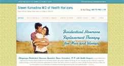 Desktop Screenshot of albuquerquebioidentical.com